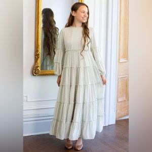 Dainty Jewells Bella Sage dress, midi length